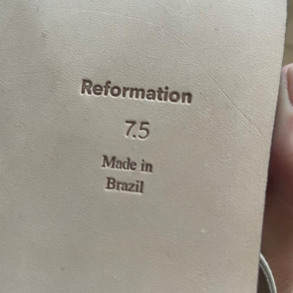 Reformation Sandals (Size 7.5) - Picture 5 of 5